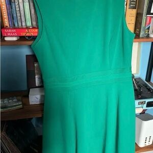 Calvin Klein Vibrant Green Midi Dress
